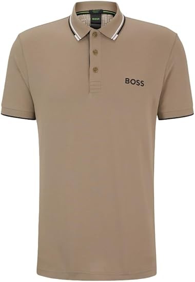 BOSS Men's Paddy Pro Stretch Pique Polo Shirt