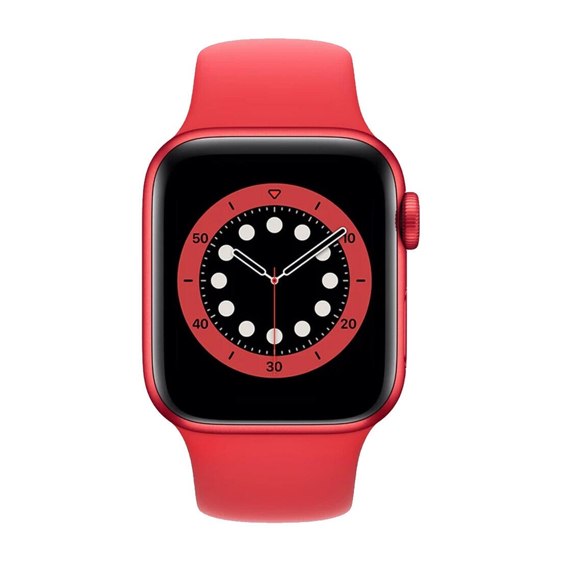Apple Watch Series 6 44mm (Product) Red Aluminium Case w Red Sport Band GPS