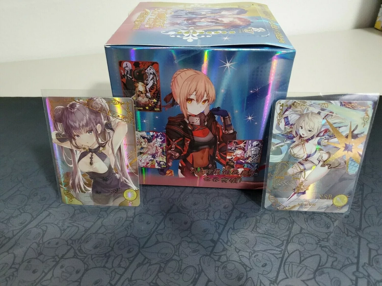 Premium Goddess Story HOLO Trading Card TCG Booster Box Waifu Excalibur CCG