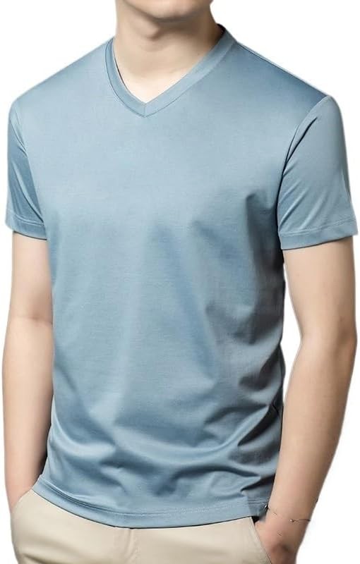 Essential Men's Crew T-Shirts Summer Tee's Ultra Cotton Short Sleeve for Summer Adventures