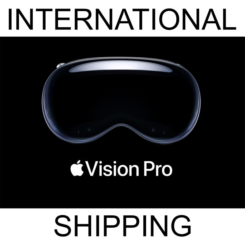 Apple Vision Pro ALL SIZES (CUSTOMIZABLE) Pre-Order INTERNATIONAL SHIPPING