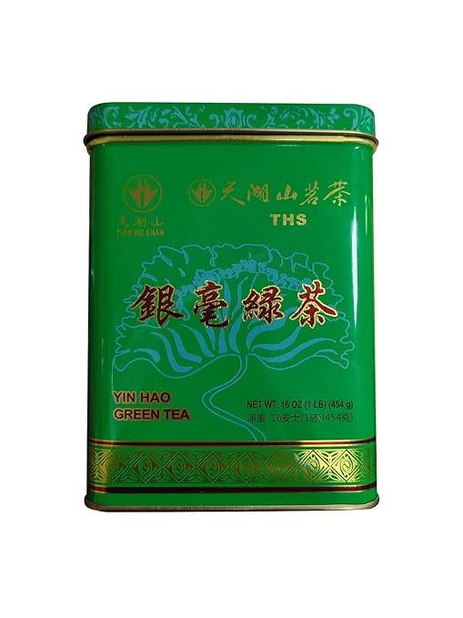 TIAN HU SHAN Premium Green Tea Loose Leaf 16 Ounce (454g)