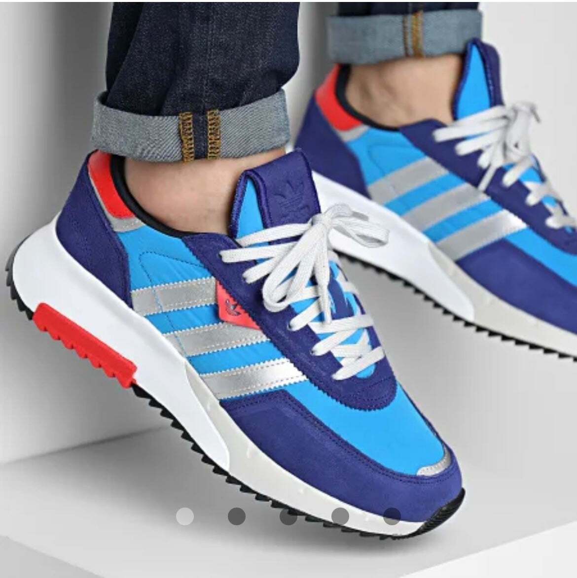 Adidas Originals Retropy F2 Trainers Men's BlueRed GW0511