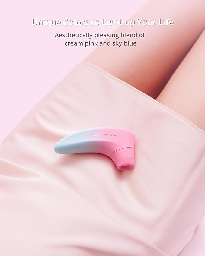 LOVENSE Tenera 2 PulseSense Clitoris Sucker - Clit Sucking Toy Nipples Stimulator Vibrator APP Controlled with Unlimited Levels Vibrating Adult Sex Toys Games for Women Couples Pleasure
